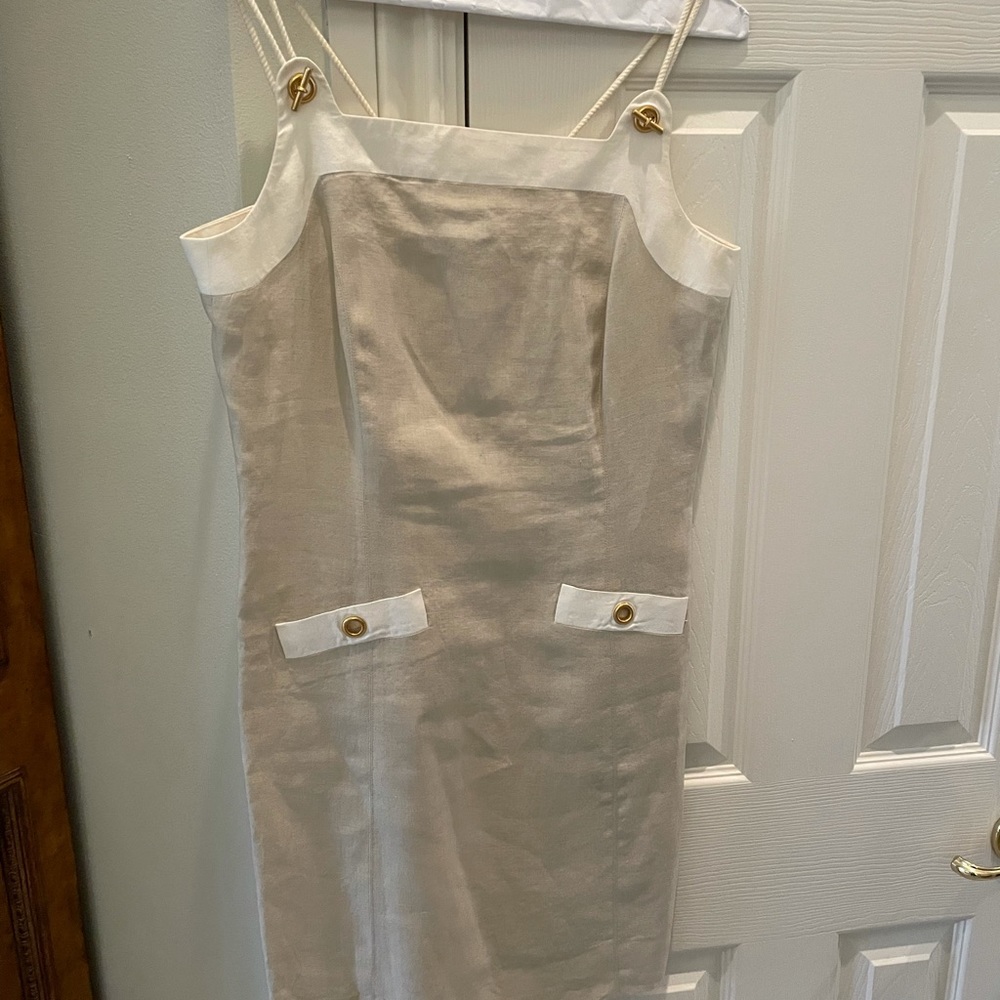 Linen Escada Dress
